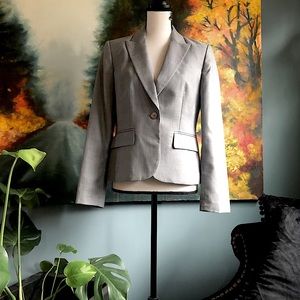 Nine West silver blazer EUC
